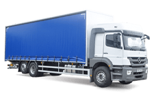 Car Hire Aldridge - 26 Tonne Curtain Side Lorry - Truck hire Aldridge